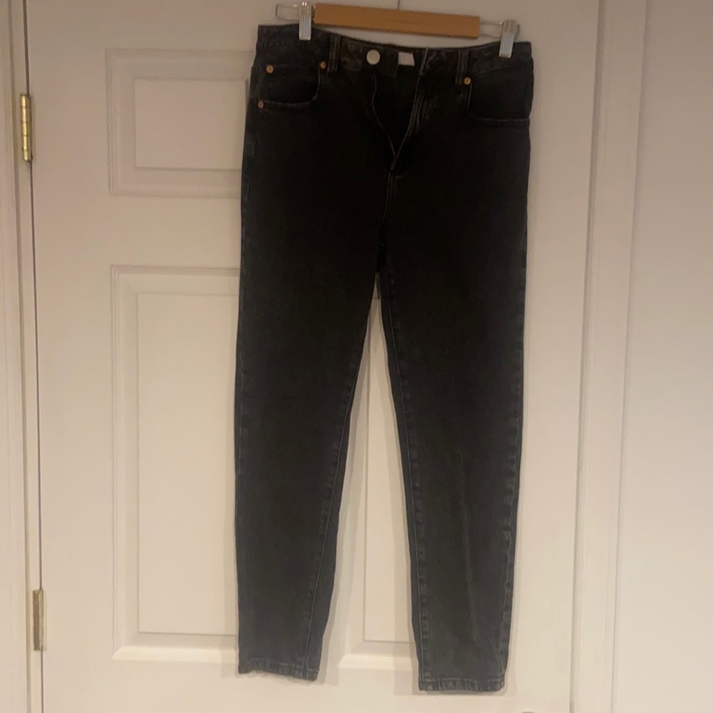 Garage black mom jeans